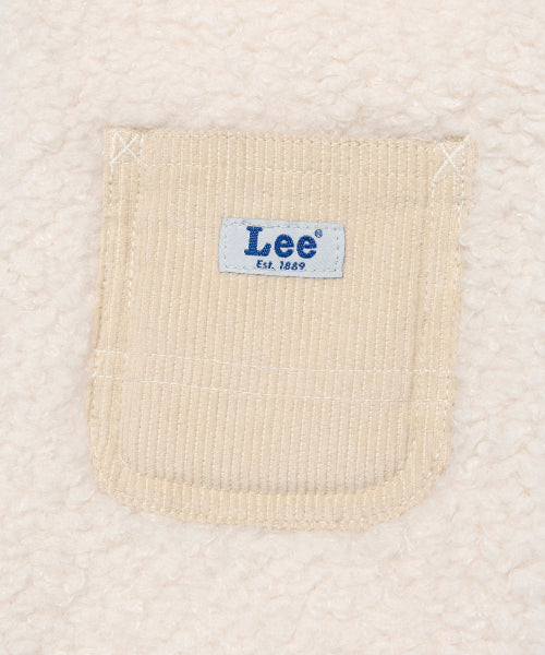 fleece pocket muffler ivory