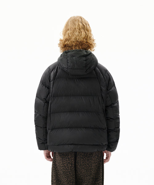 PANELED DOWN PUFFER BLACK(MG2FWMB901A)