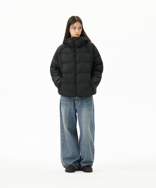 PANELED DOWN PUFFER BLACK(MG2FWMB901A)