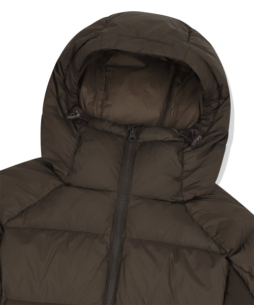 PANELED DOWN PUFFER BROWN(MG2FWMB901A)