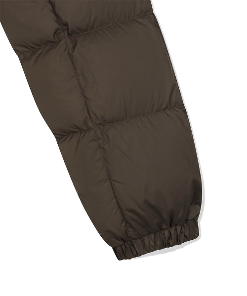 PANELED DOWN PUFFER BROWN(MG2FWMB901A)