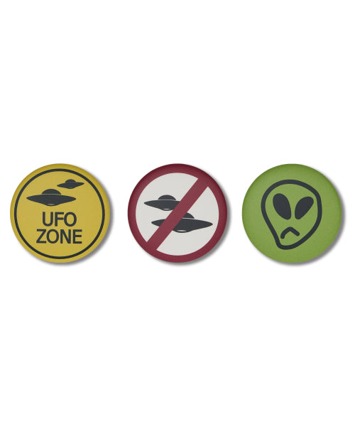 Alien Pin Button