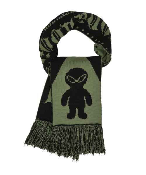 Reversible Alien Knit Muffler MINT