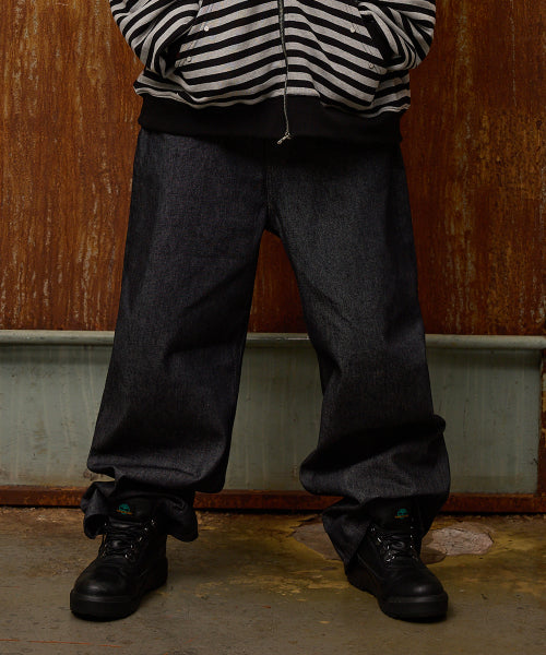 HD Multi Logo Denim Pants INDIGO BLUE