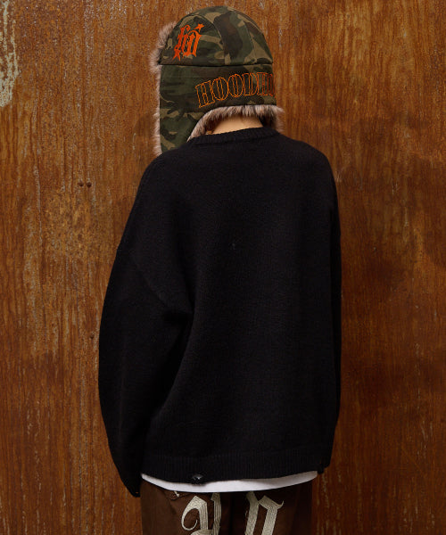 Alien Damage Knit BLACK