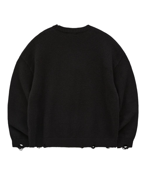 Alien Damage Knit BLACK