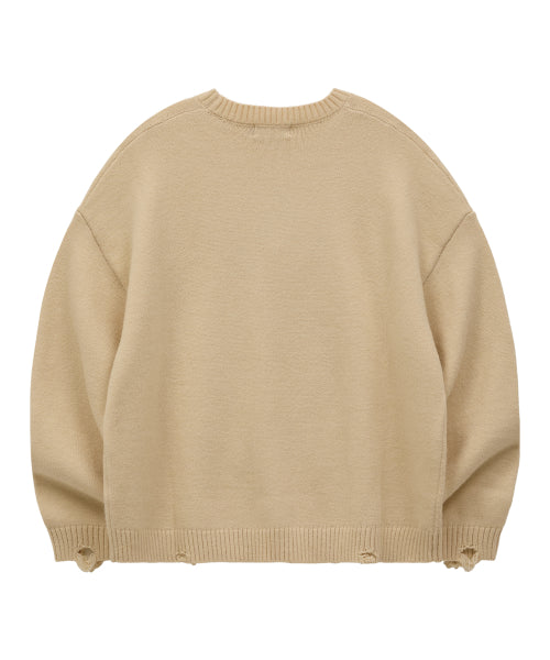 Alien Damage Knit IVORY