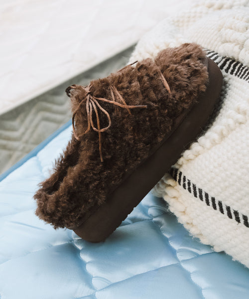 CURLY FUR MULES - 5 colors