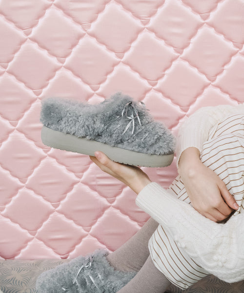 CURLY FUR MULES - 5 colors