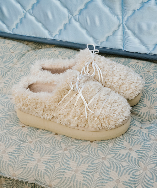 CURLY FUR MULES - 5 colors