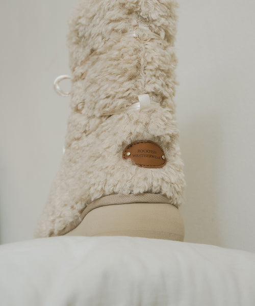 CURLY FUR BOOTS MIDDLE - 5 colors