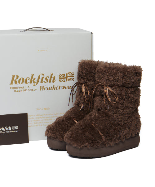 CURLY FUR BOOTS MIDDLE - 5 colors
