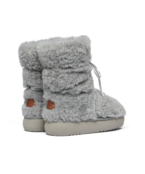 CURLY FUR BOOTS MIDDLE - 5 colors