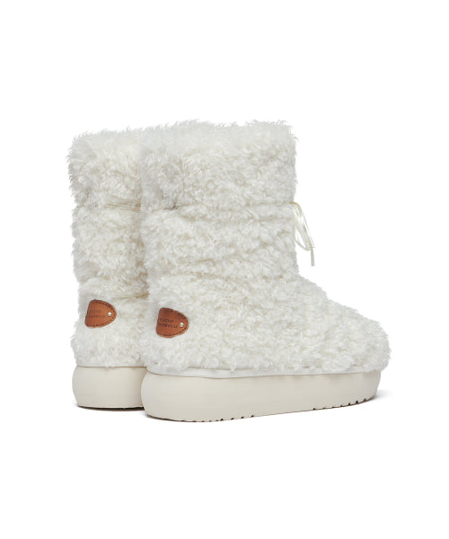 CURLY FUR BOOTS MIDDLE - 5 colors