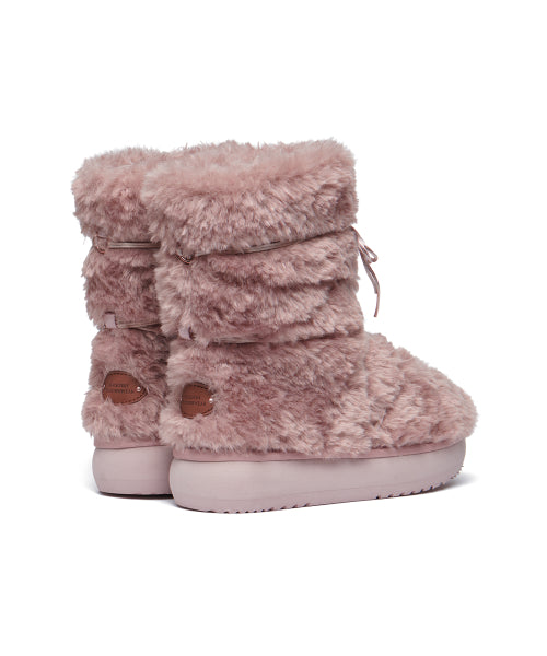 CURLY FUR BOOTS MIDDLE - 5 colors