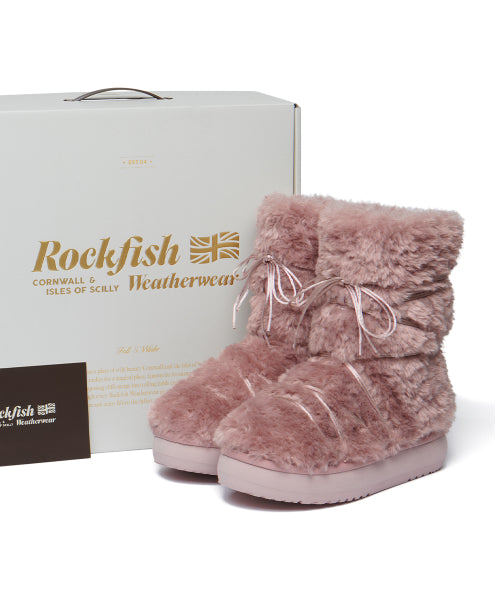 CURLY FUR BOOTS MIDDLE - 5 colors