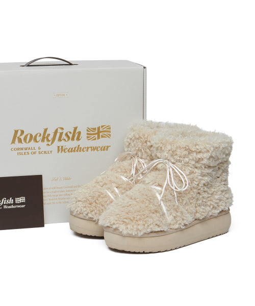 CURLY FUR BOOTS SHORT - 5 colors