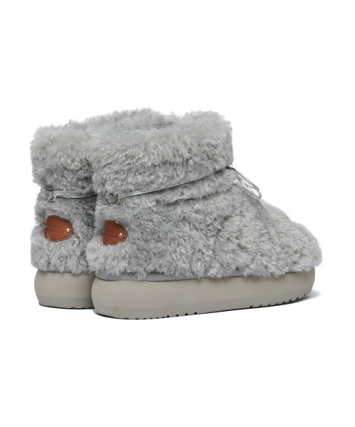 CURLY FUR BOOTS SHORT - 5 colors