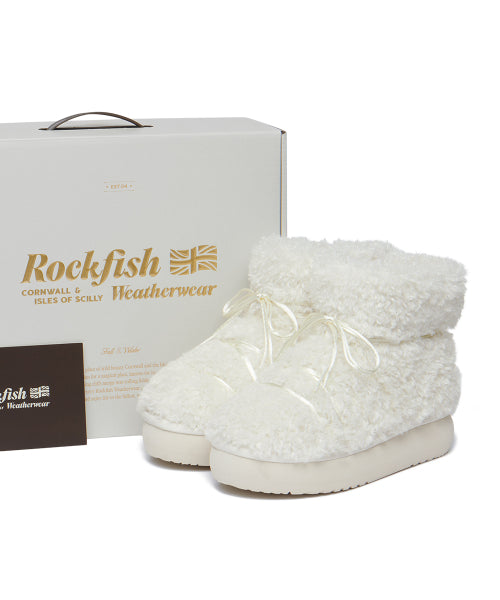 CURLY FUR BOOTS SHORT - 5 colors