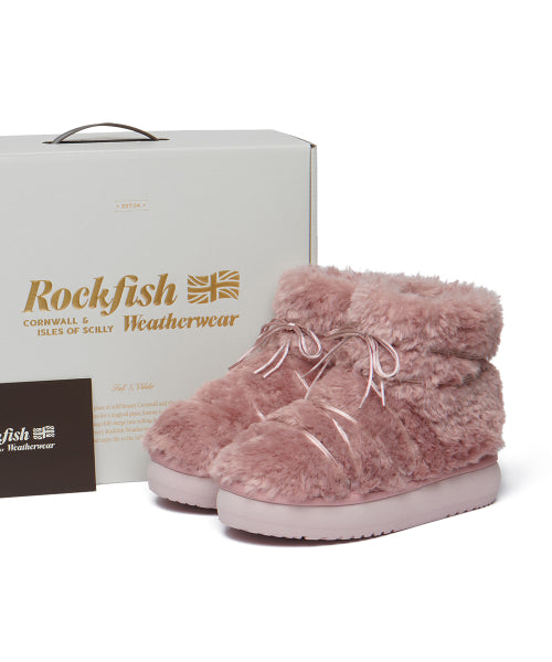 CURLY FUR BOOTS SHORT - 5 colors