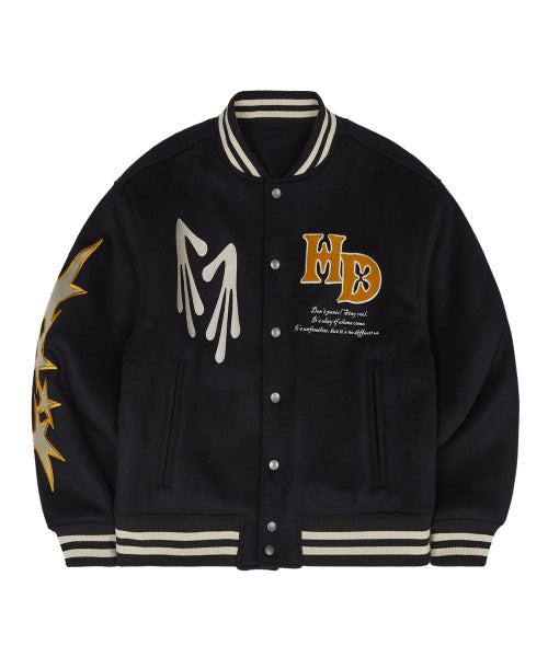 STAY COOL Varsity Jacket NAVY