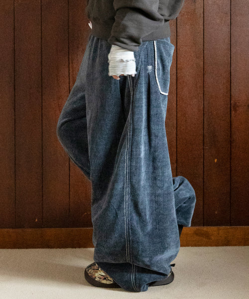 WXP061 Corocorochenille Padded Balloon Pants (CHARCOAL)