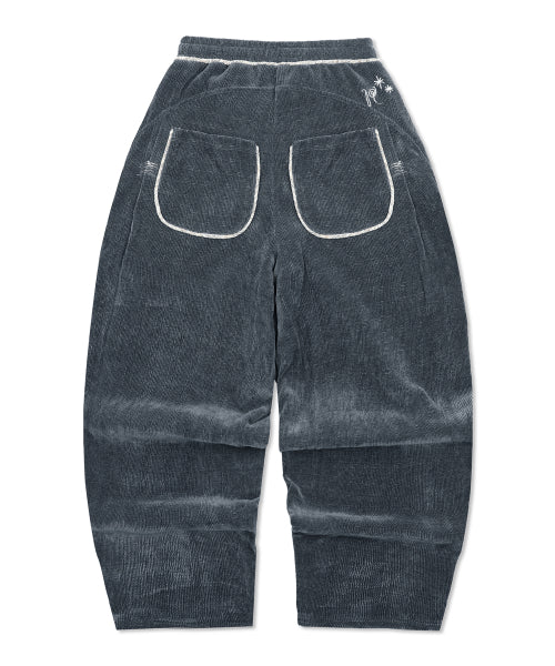 WXP061 Corocorochenille Padded Balloon Pants (CHARCOAL)