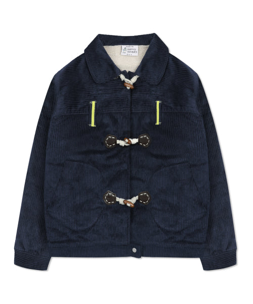 WXJ024 Pocapoca Corduroy Soft Jacket (NAVY)