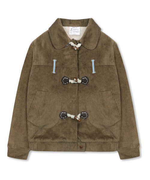 WXJ024 Pocapoca Corduroy Soft Jacket (BROWN)