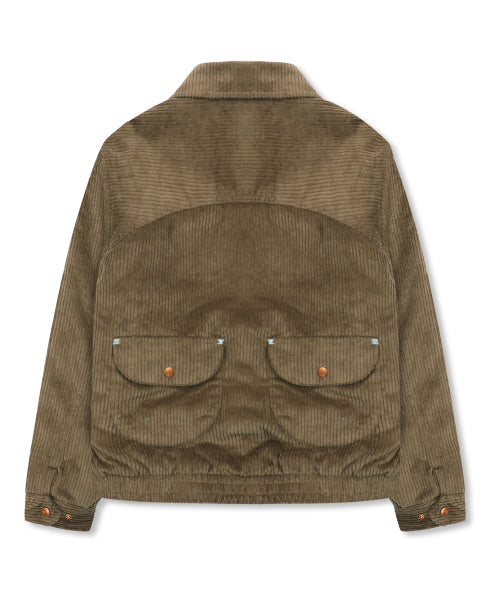 WXJ024 Pocapoca Corduroy Soft Jacket (BROWN)
