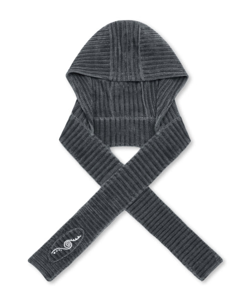WXAC012 Yuki Mimi Hooded Mugler (CHARCOAL)