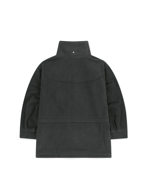 Fleece Field Jacket Heather Charcoal