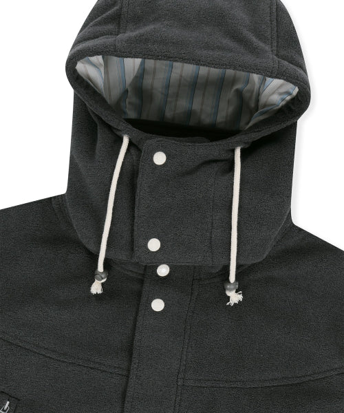 Fleece Field Jacket Heather Charcoal