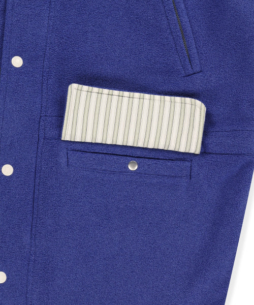 Fleece Field Jacket Blue