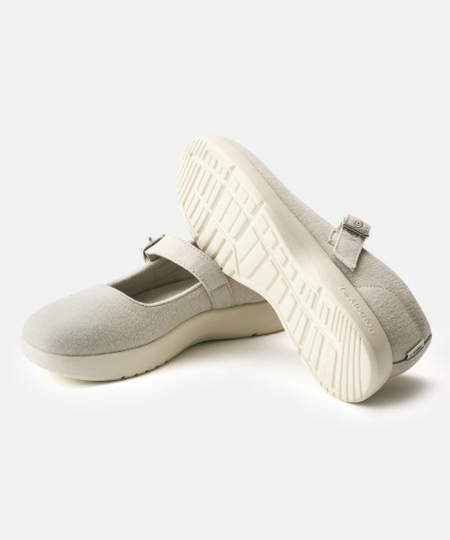 Let's go with Merino Wool Meri-Jane Sneakers Ivory
