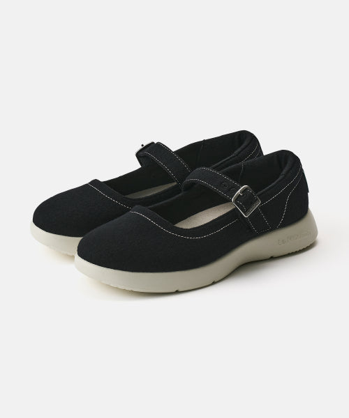 Let's go easy-to-wear Meri-Jane sneakers black (white outsole)