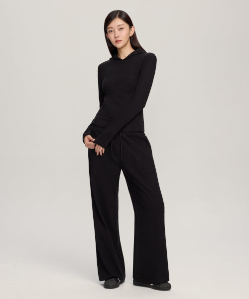 W Basic High Waist Sweat Pants (4 colors)