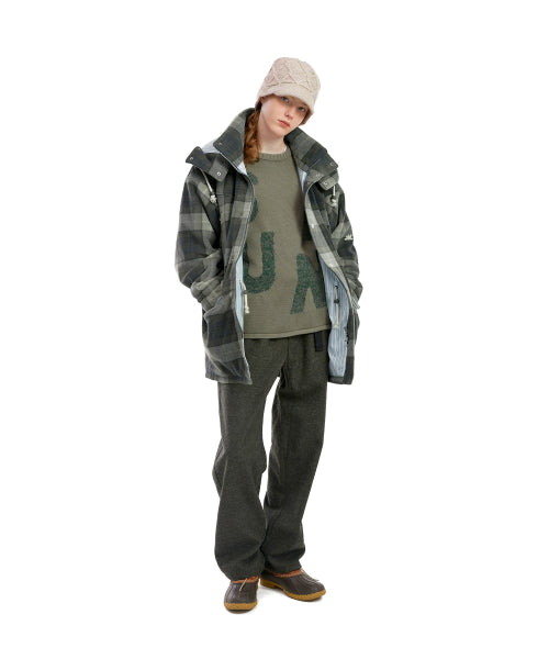 Fleece Field Jacket Grey