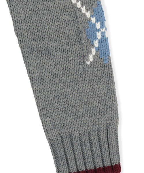Yard Cowichan Cardigan Heather Grey