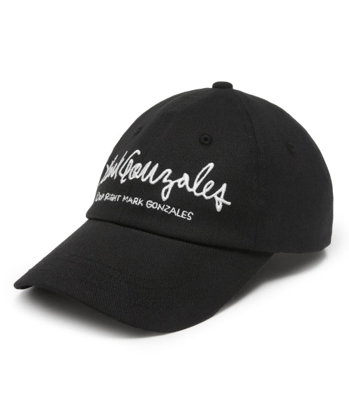 Sign Logo Lettering Ball Cap - BLACK