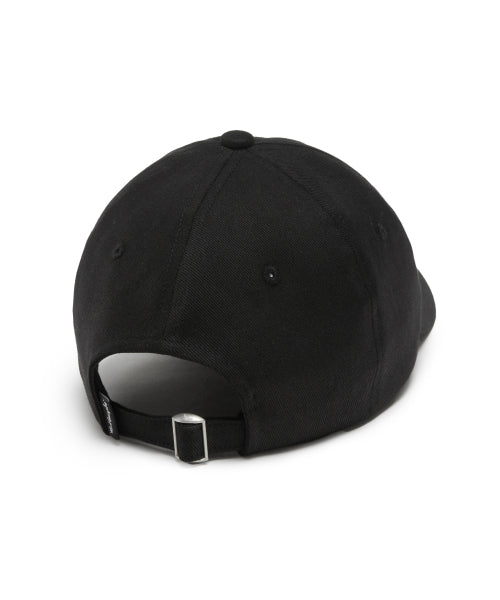 Sign Logo Lettering Ball Cap - BLACK