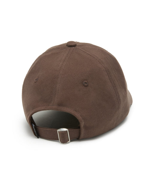 Sign Logo Lettering Ball Cap - BROWN