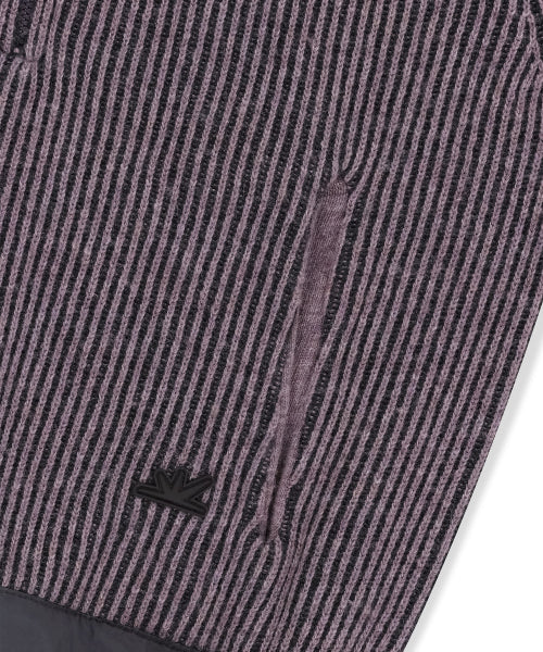 Hover Knit Polo Purple