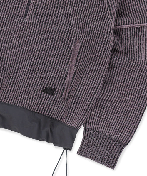 Hover Knit Polo Purple