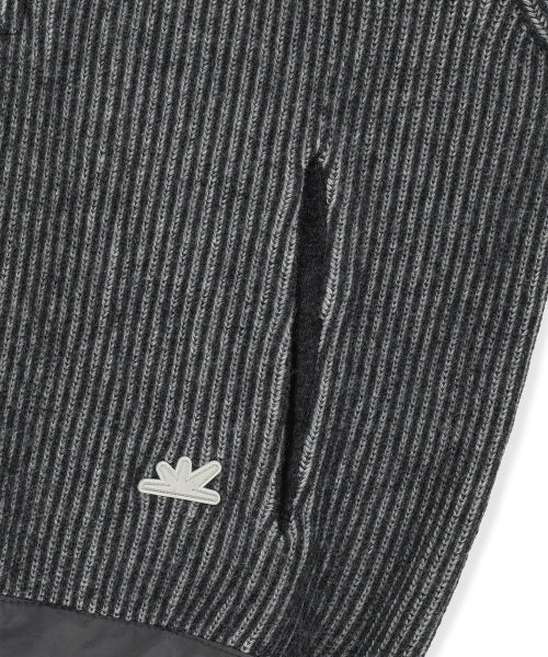 Hover Knit Polo Charcoal
