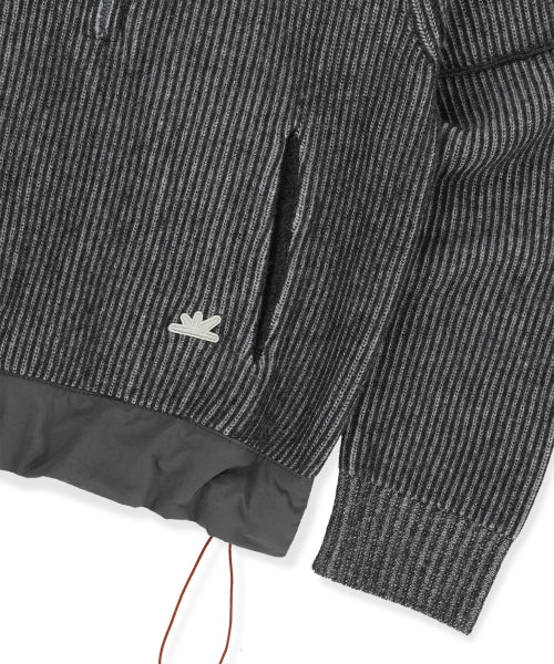 Hover Knit Polo Charcoal
