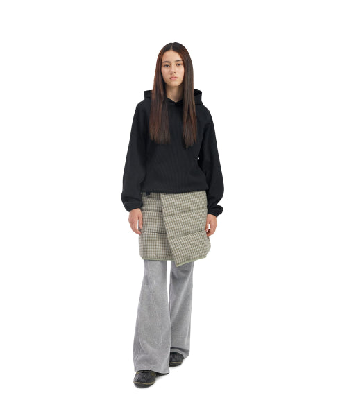 Flannel Insulated Lap Skirt Mint