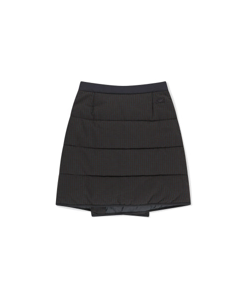 Flannel Insulated Lap Skirt Brown