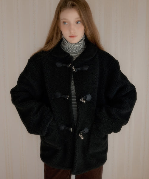 Pnin Shearing Buckle Jacket (Black)