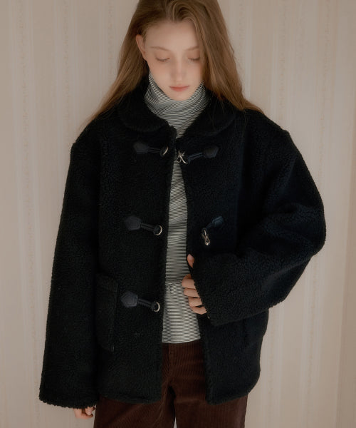 Pnin Shearing Buckle Jacket (Black)
